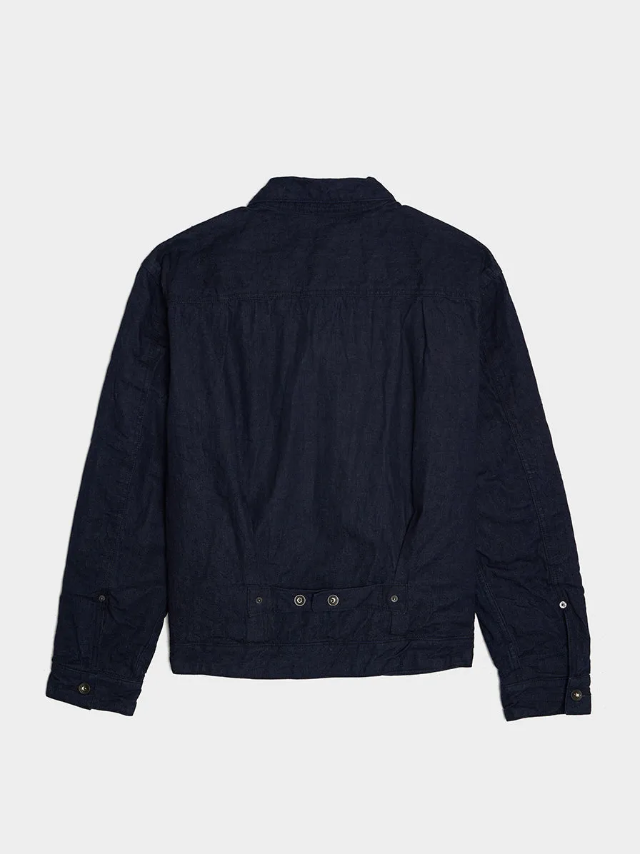 10oz Cone Denim Trucker Jacket, Indigo