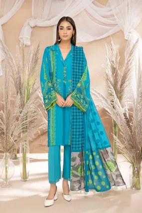 3-Pc Charizma Unstitched Pashmina Shawl Suits CPW22-50