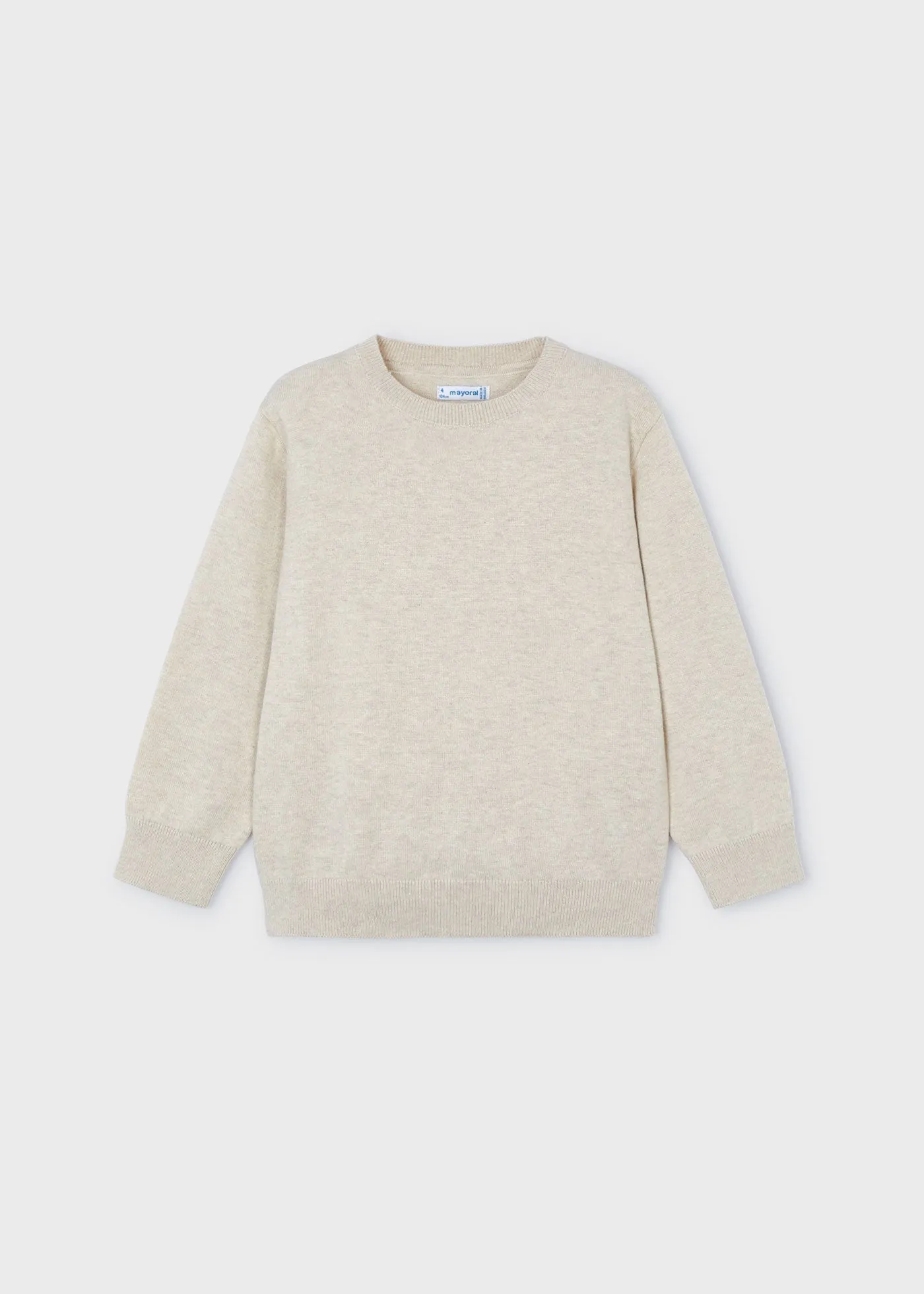 311 - Basic crew neck jumper for boy - Raffia