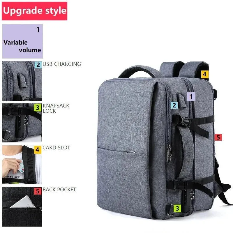 ACB1257 Cool Backpack - Your Ultimate Travel Companion - Business Laptop Bag