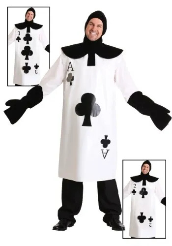 Ace of Clubs Card Adult Costume | Alice in Wonderland Costumes