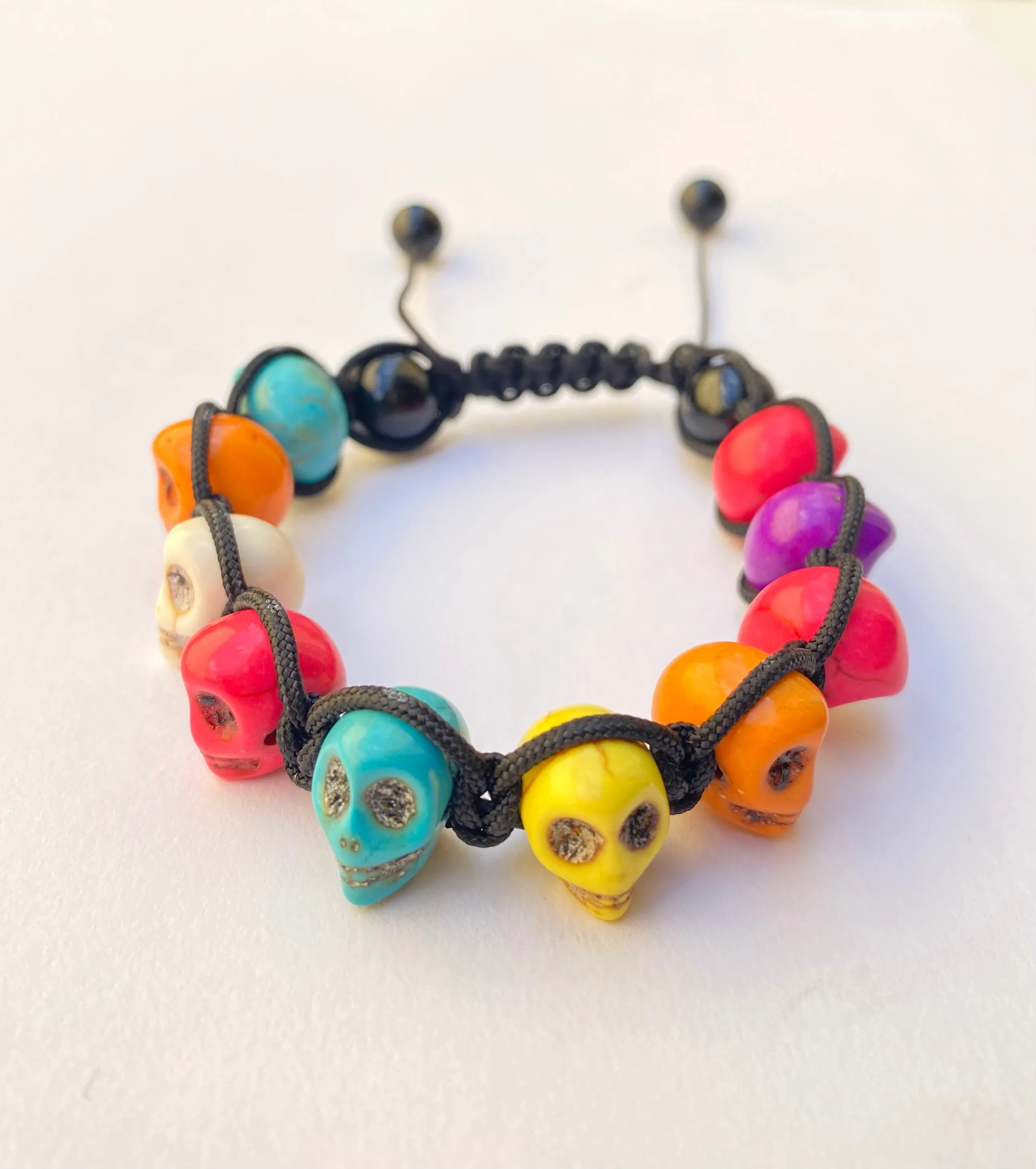 Adjustable Skull Bracelet