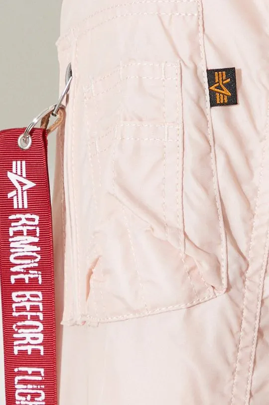 Alpha Industries bomber jacket MA-1 TT Wmn women’s pink color