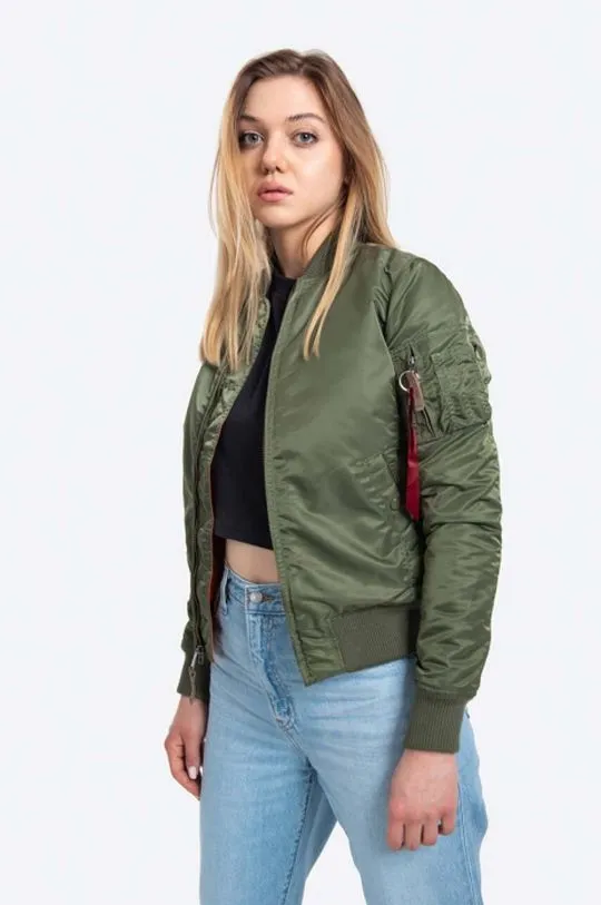 Alpha Industries bomber jacket MA-1 VF 59 womenﾒs green color