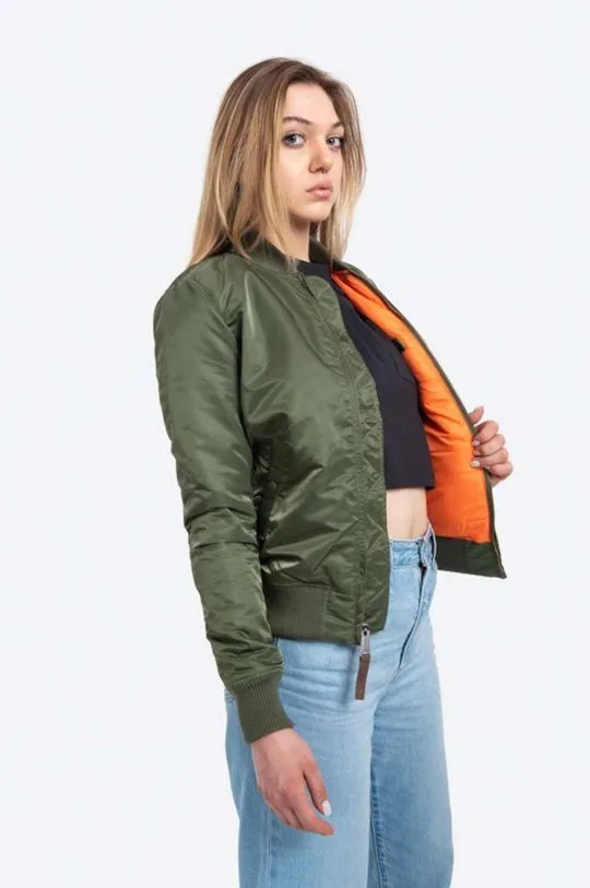 Alpha Industries bomber jacket MA-1 VF 59 womenﾒs green color