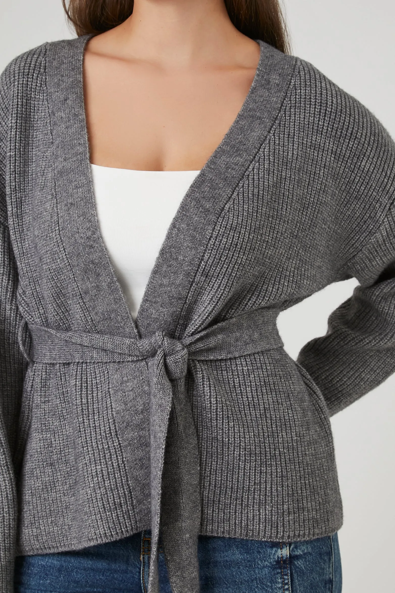 Belted Wrap Cardigan