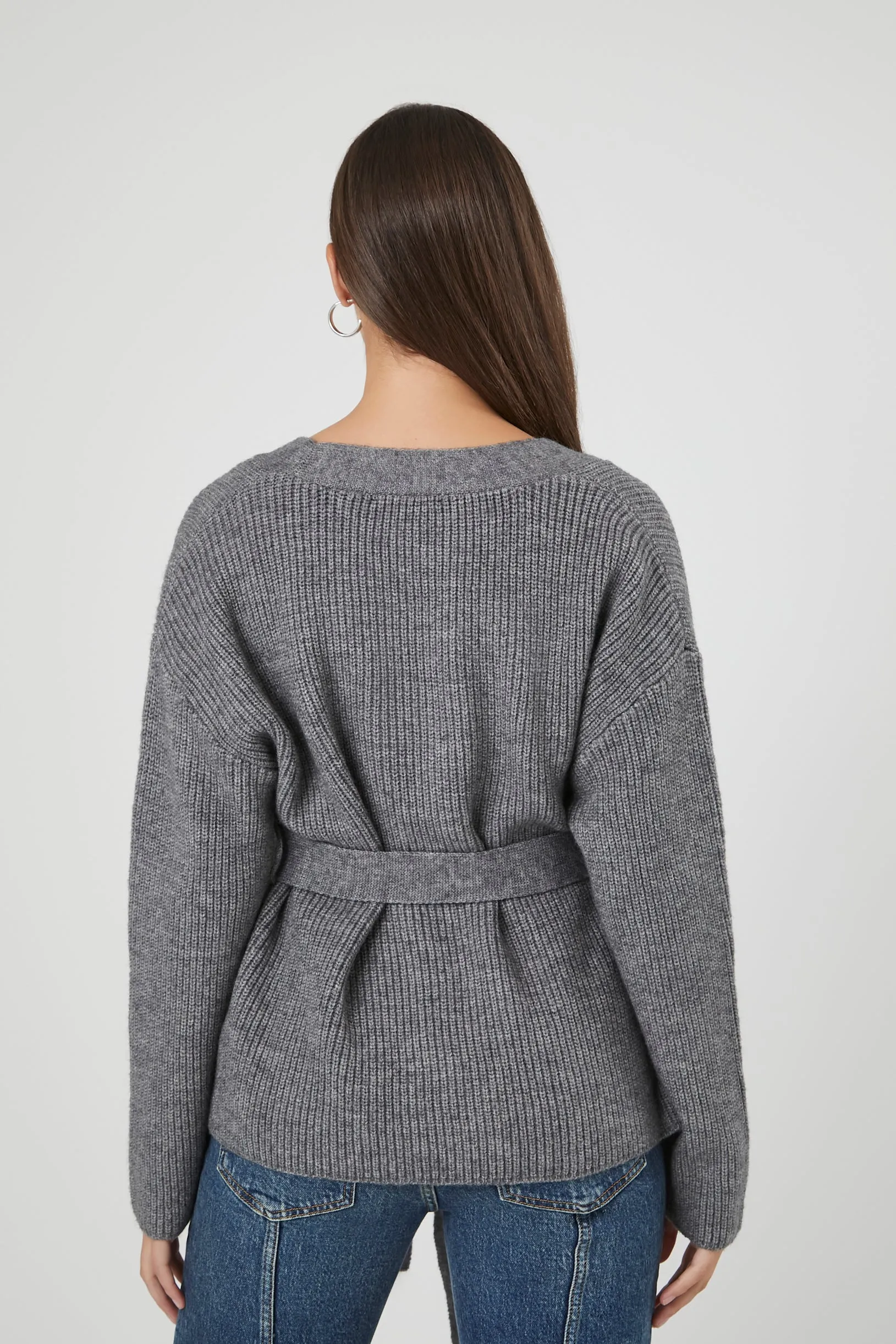 Belted Wrap Cardigan