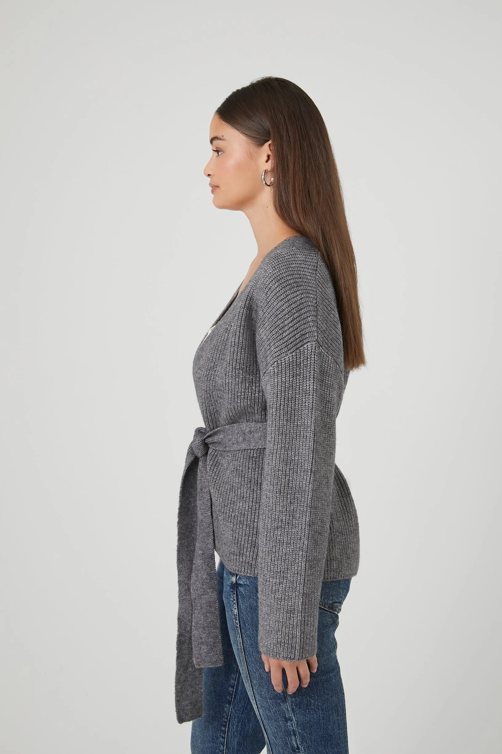 Belted Wrap Cardigan