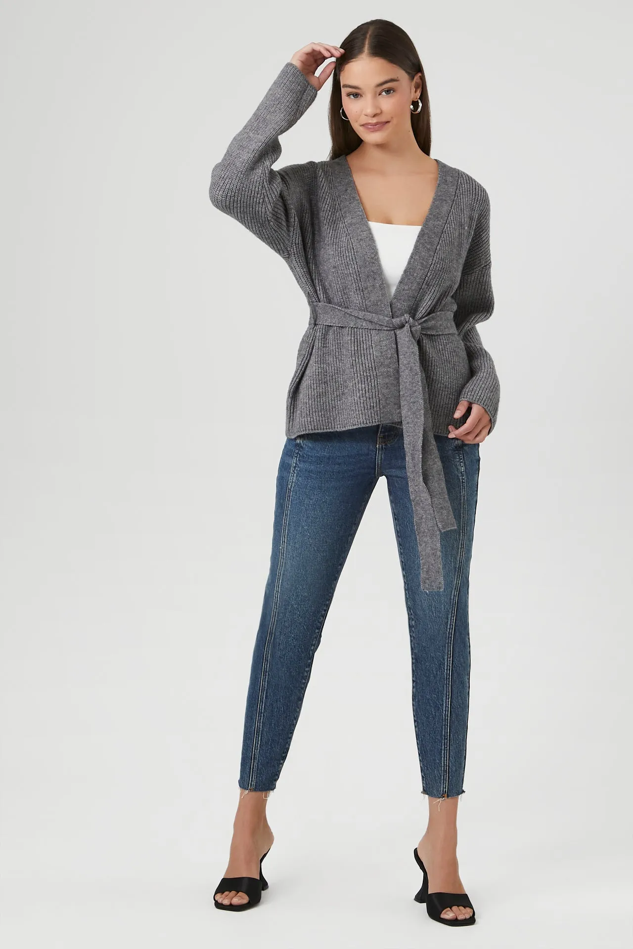 Belted Wrap Cardigan