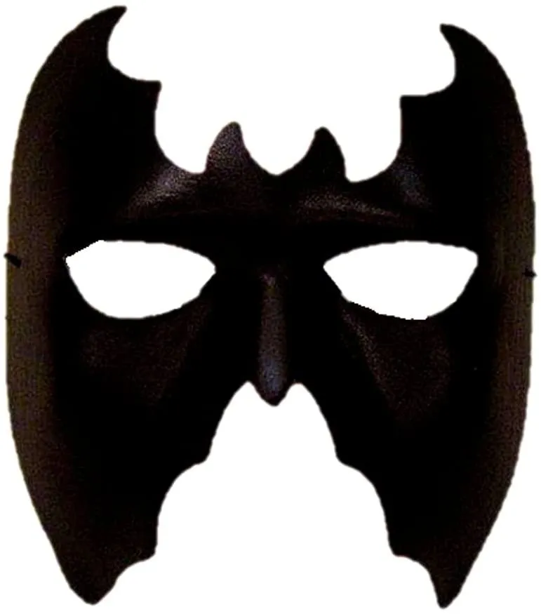 Black Bat Half Mask