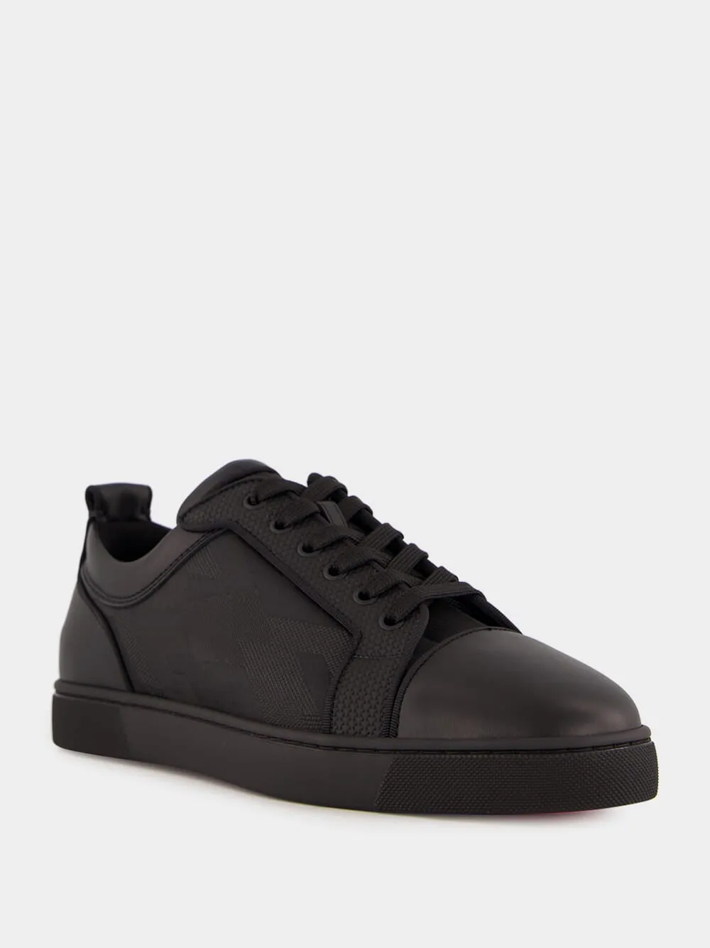 Black Louis Junior Low-Top Sneakers