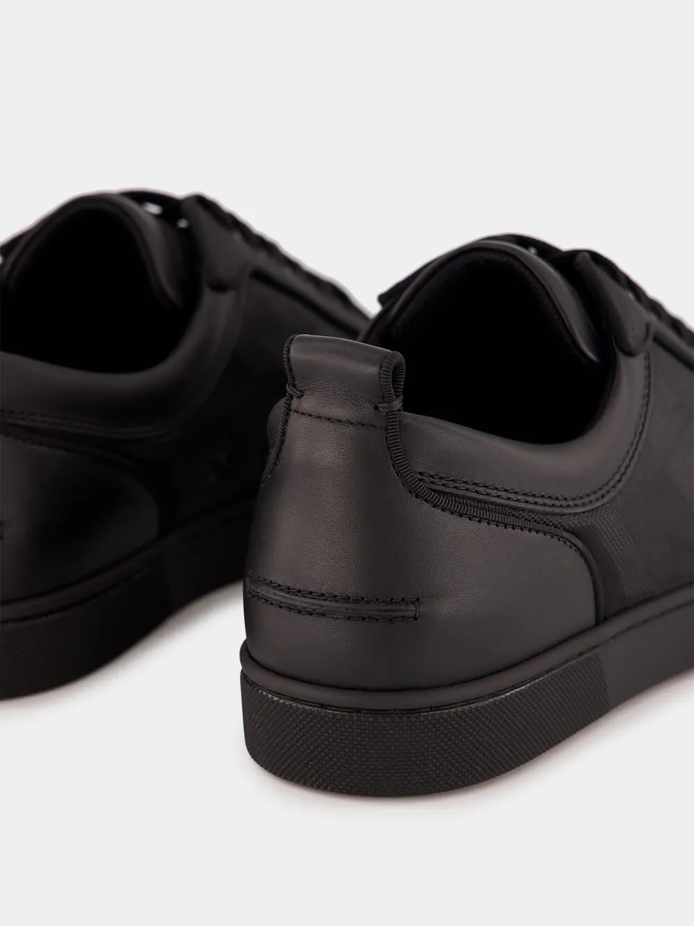 Black Louis Junior Low-Top Sneakers