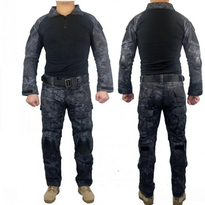 Blend Style and Functionality with Our Army Military Uniform Camouflage Tactical BDU Camo Shirt and Pants