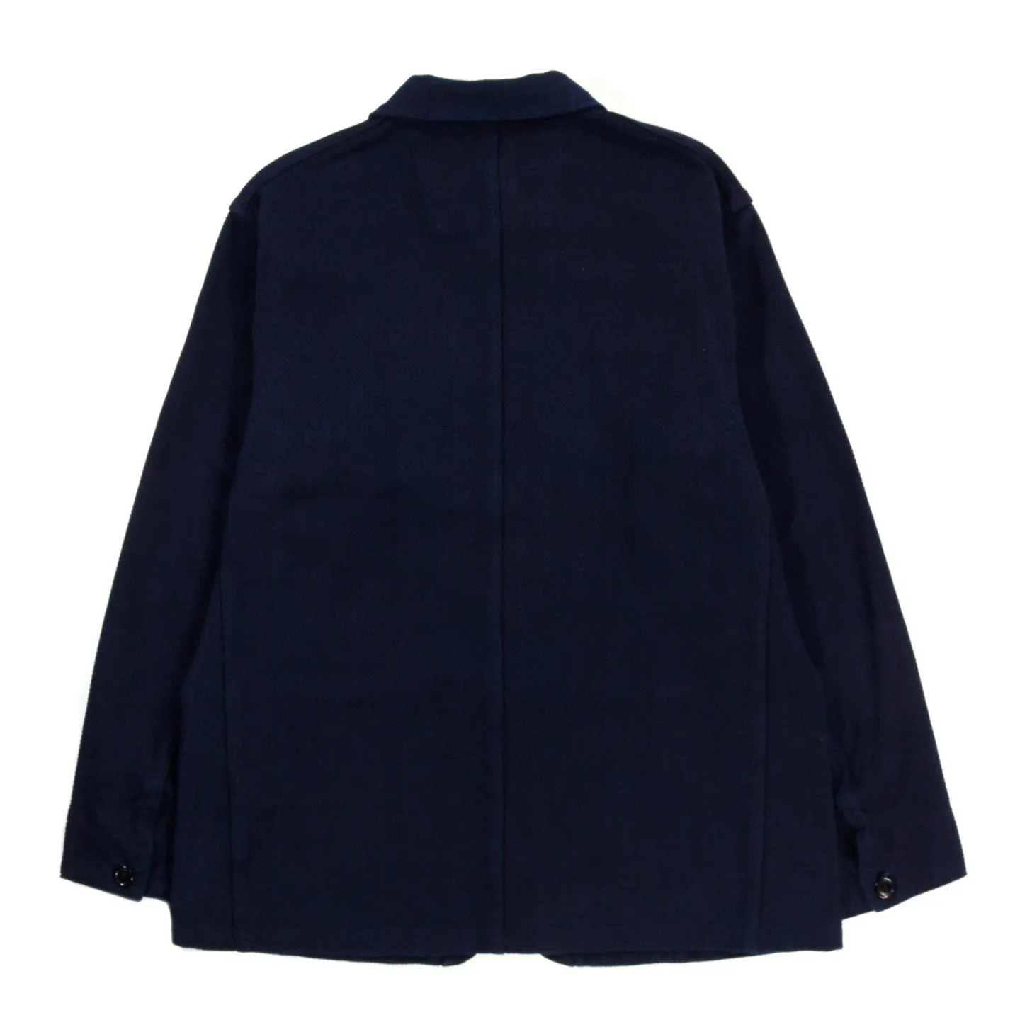 BLUE BLUE JAPAN PURE INDIGO 'SASHIKO' COVERALL JACKET