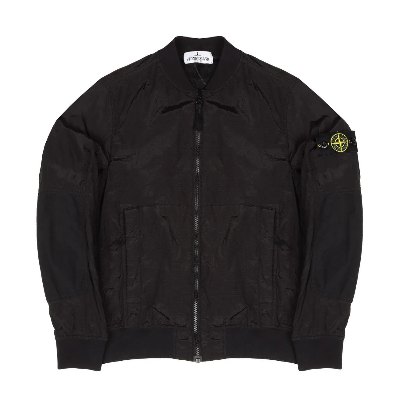 BOMBER RIPSTOP FULL ZIP Kids Nero