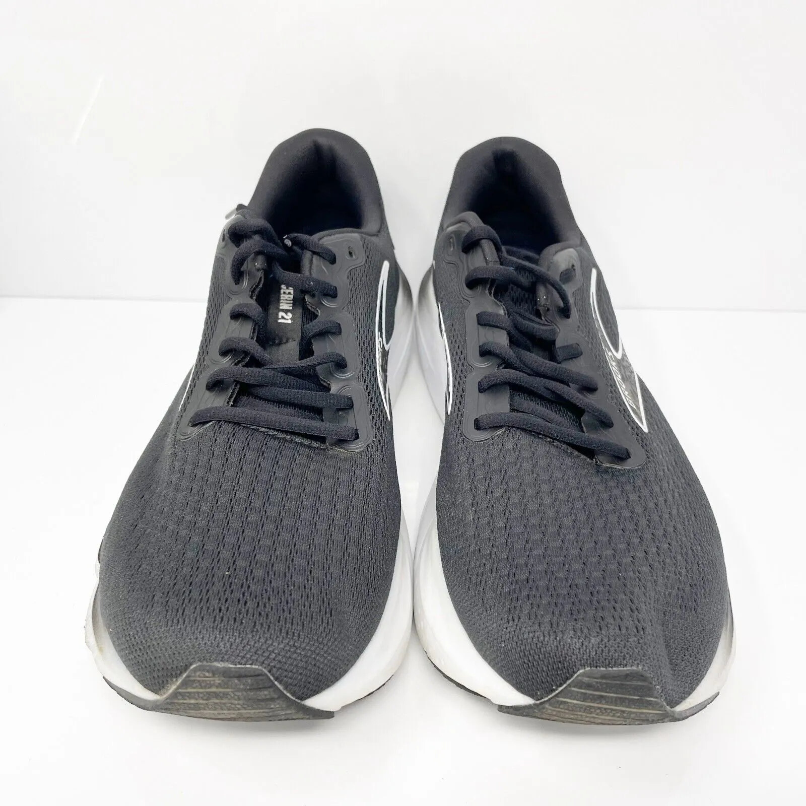 Brooks Mens Glycerin 21 1104191D090 Black Running Shoes Sneakers Size 10.5 D