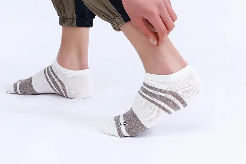 Casual Summer Fashion Bamboo Fiber Cotton Breathable Socks for Men