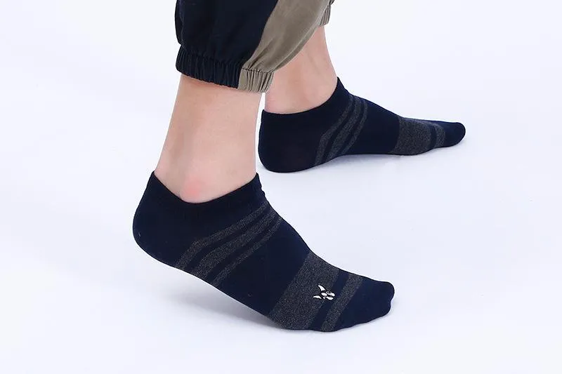 Casual Summer Fashion Bamboo Fiber Cotton Breathable Socks for Men