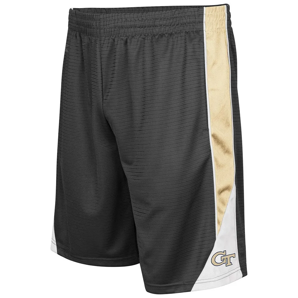 Colosseum Georgia Tech Yellow Jackets Charcoal Turnover Shorts