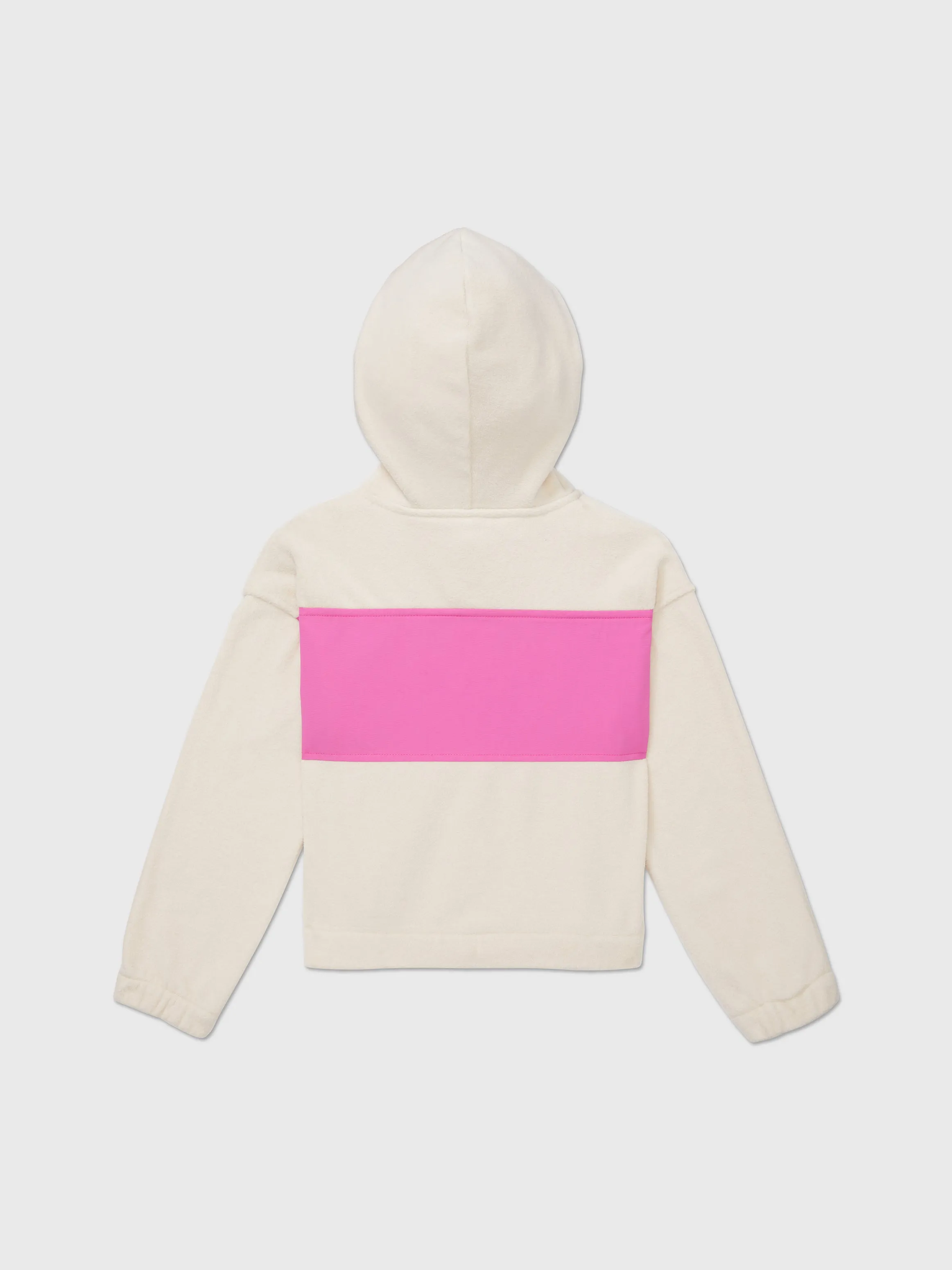 Colourblock Hoodie (Girls) - Western Khaki