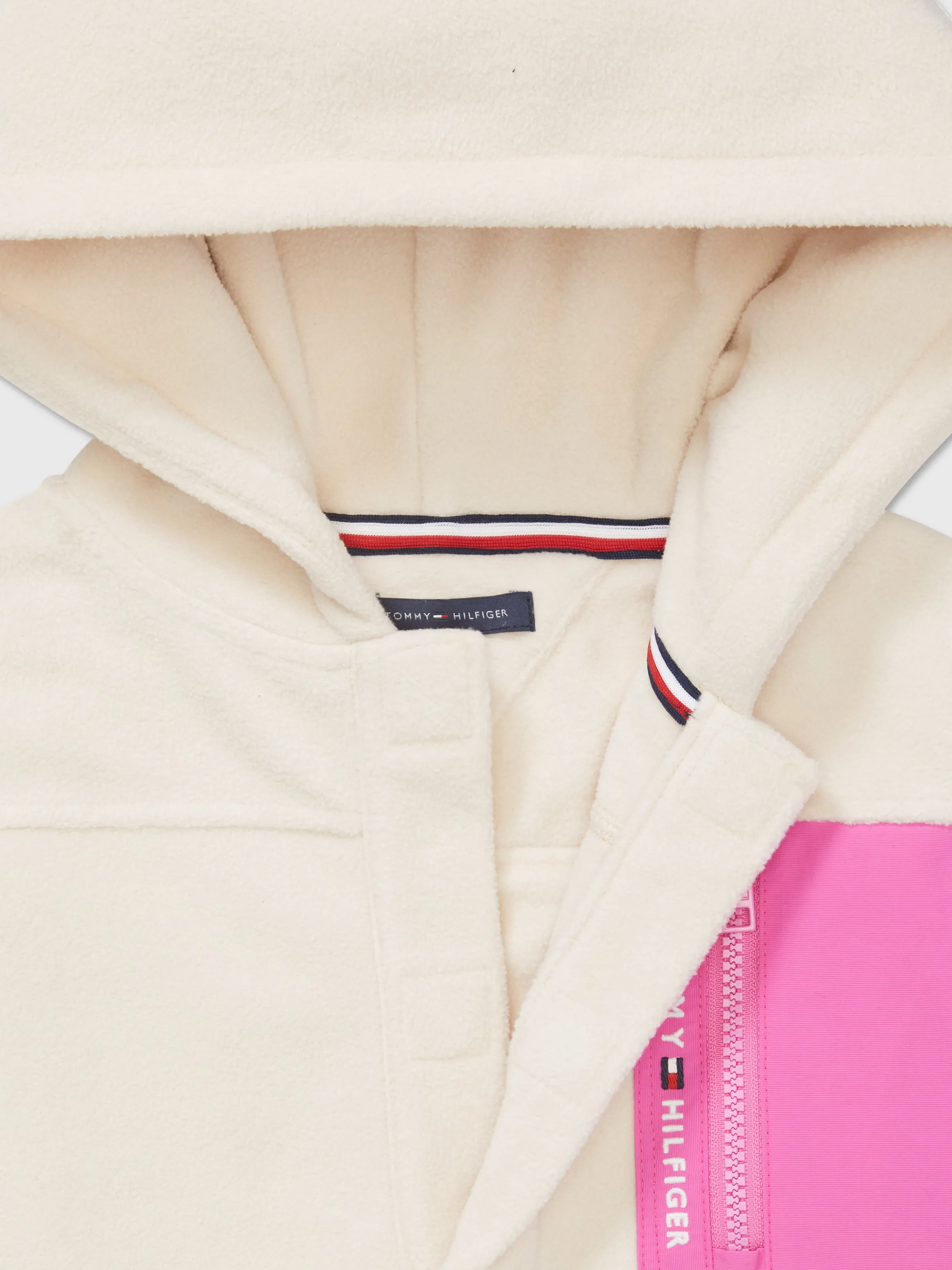 Colourblock Hoodie (Girls) - Western Khaki