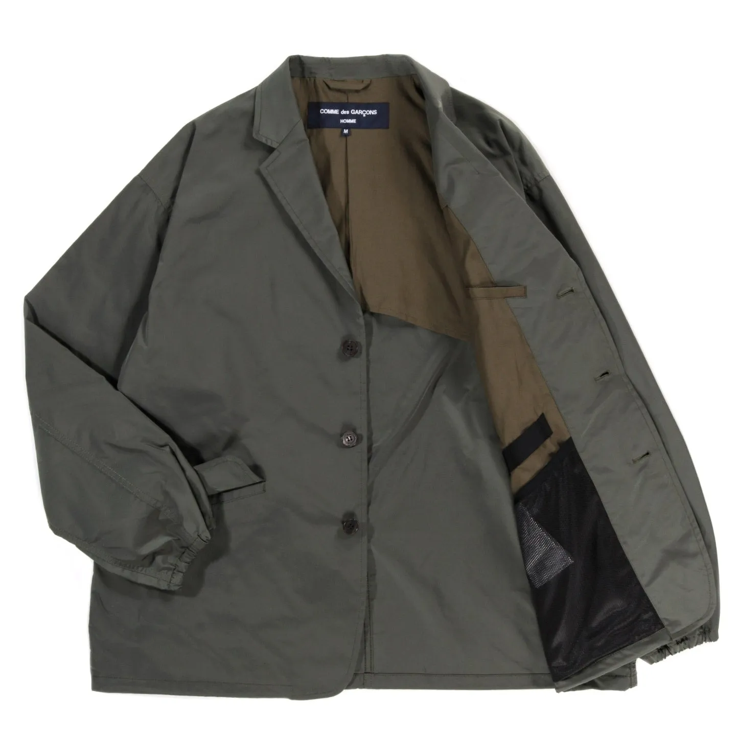 COMME DES GARCONS HOMME J023 SPORT JACKET KHAKI