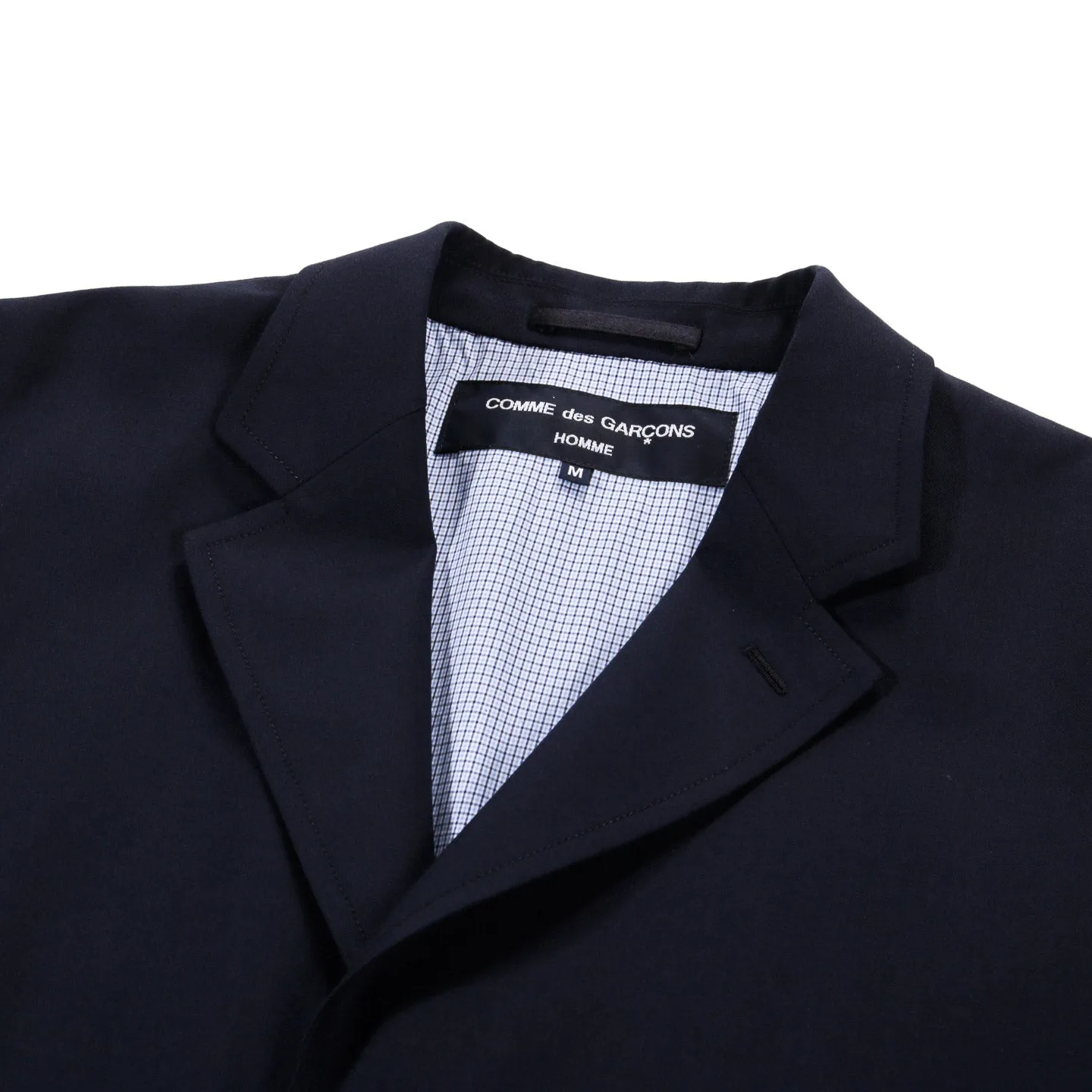 COMME DES GARCONS HOMME J102 SUIT JACKET NAVY