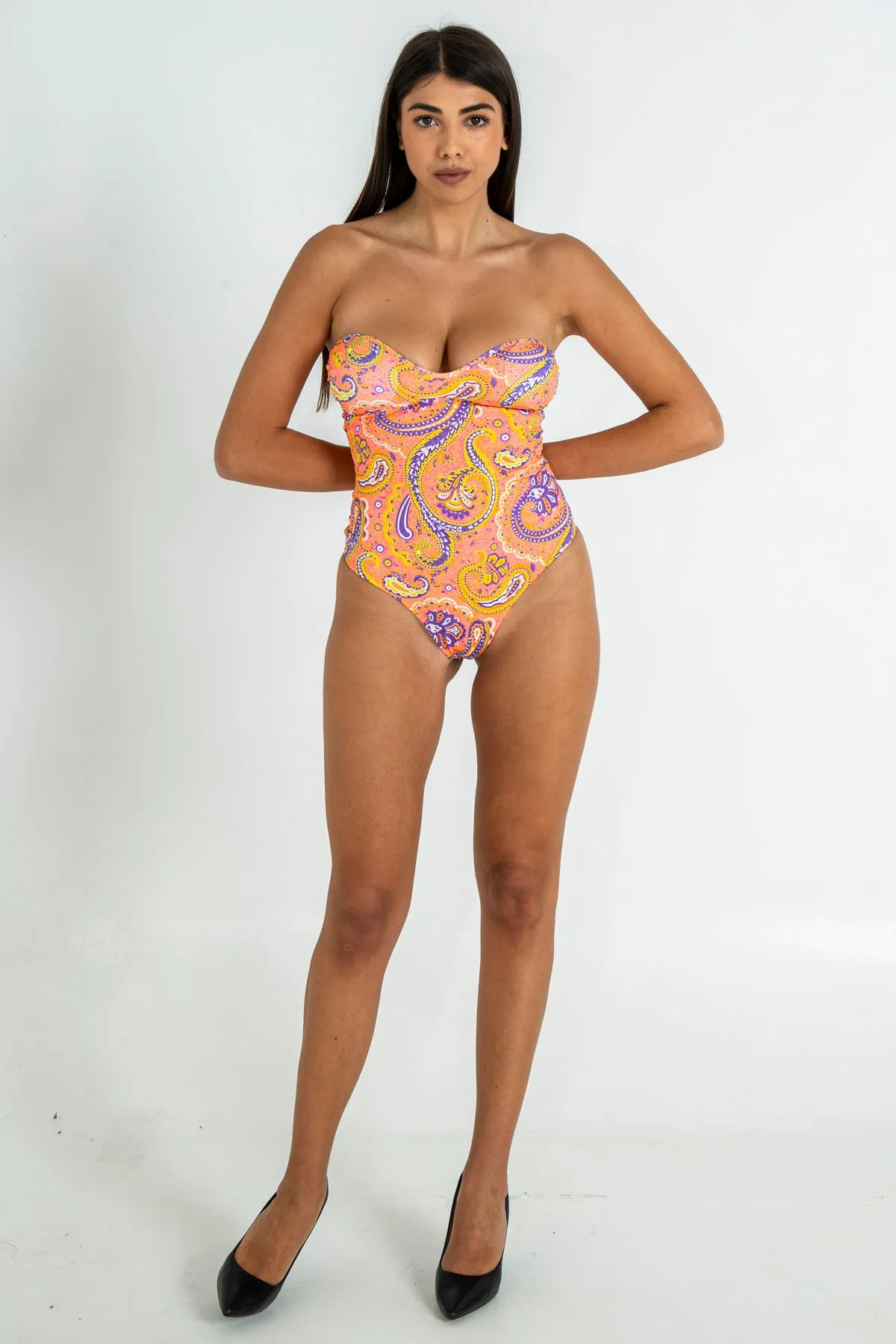 Costume intero monokini sunrise