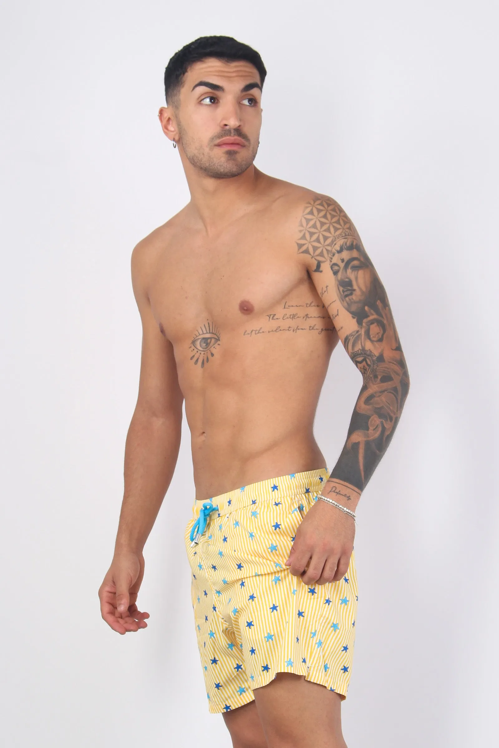 Costume Pantalone Fantasia Giallo/starfish