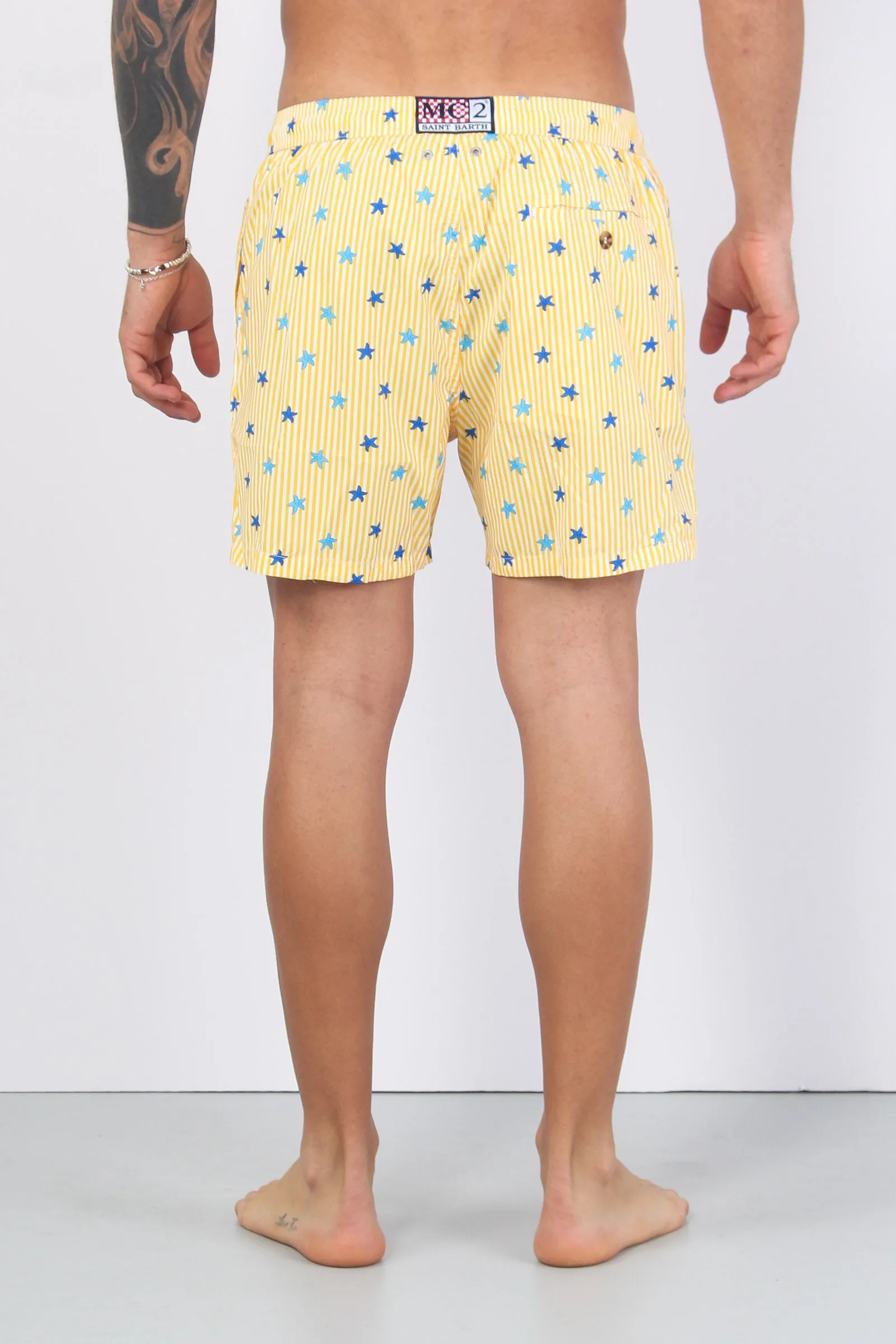 Costume Pantalone Fantasia Giallo/starfish