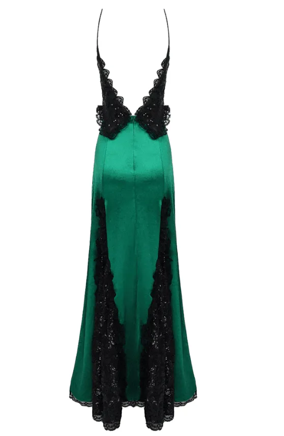 Dian Green Maxi Dress