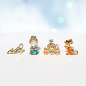 Disney Princess Cinderella Earring Set