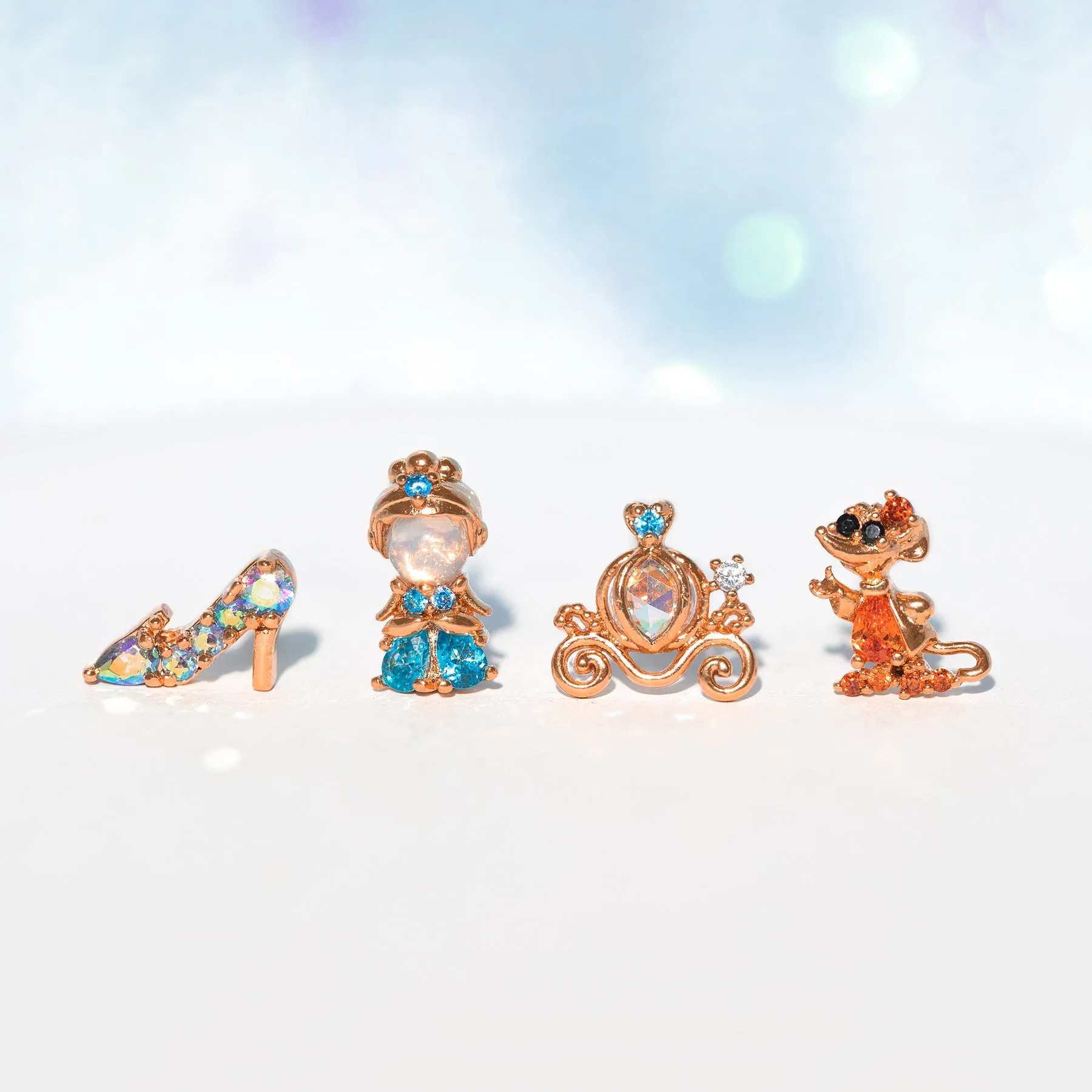 Disney Princess Cinderella Earring Set