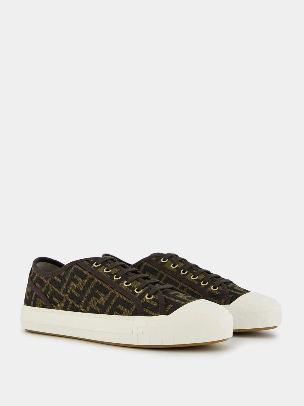 Domino FF Jacquard Sneakers