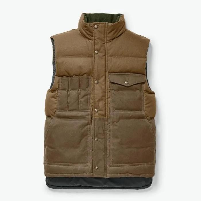 Down Cruiser Vest, Dark Tan