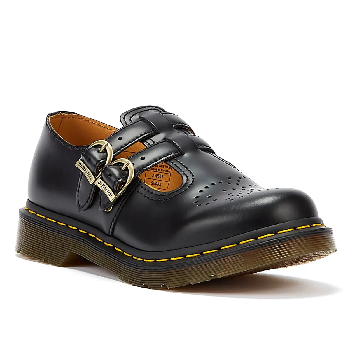 Dr. Martens 8065 Mary Jane Smooth Women's Black Shoes