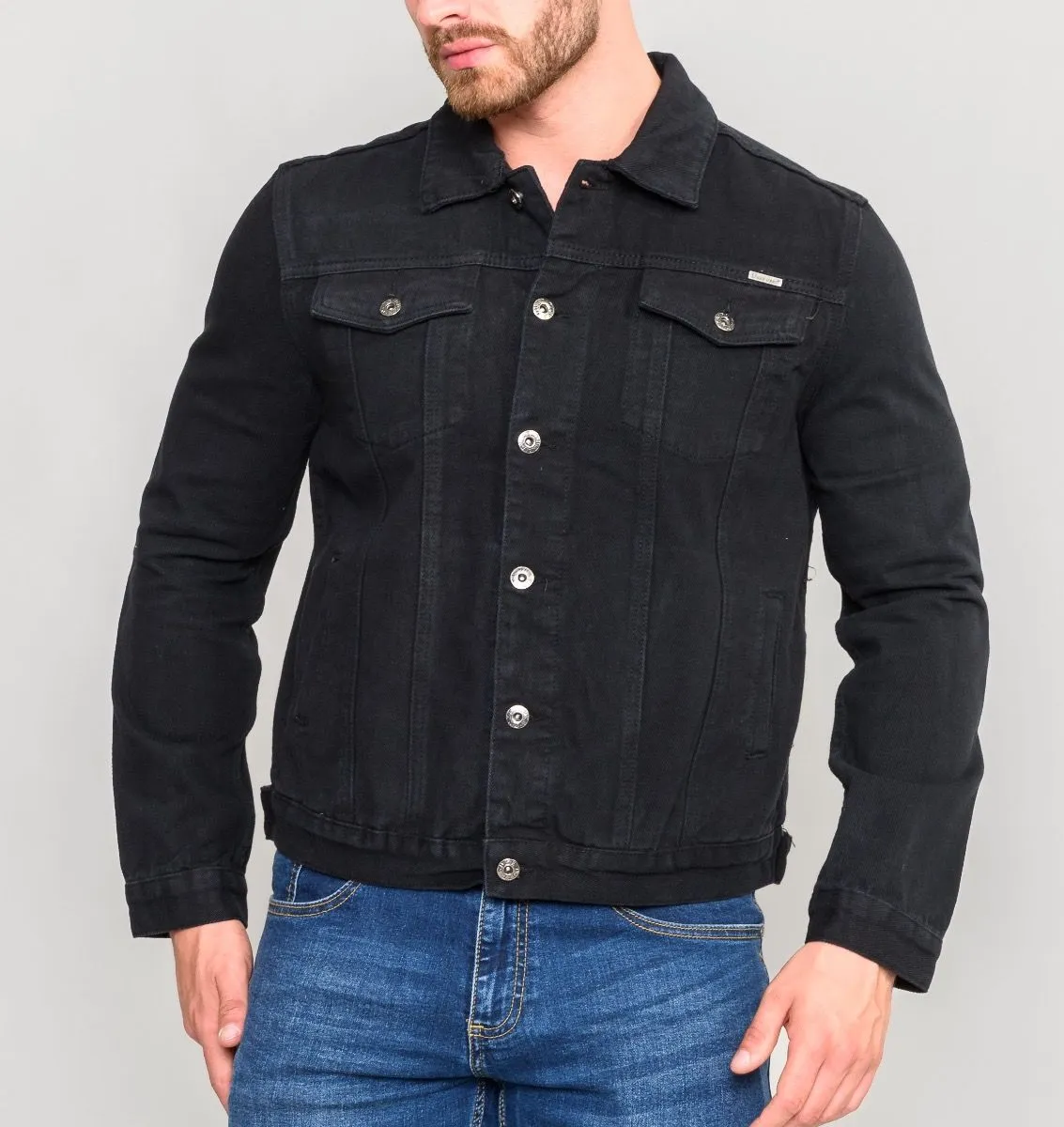 Duke Kingsize Big Western Denim Jacket Black