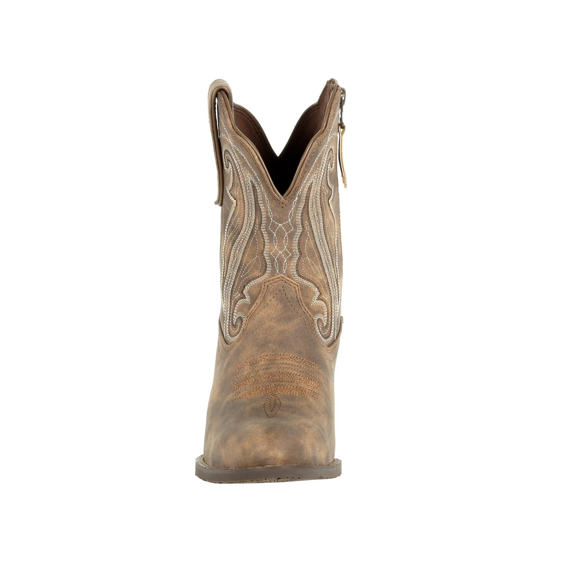 Durango Women's Crush S 8 In Shortie Western Boot Crush Brown M