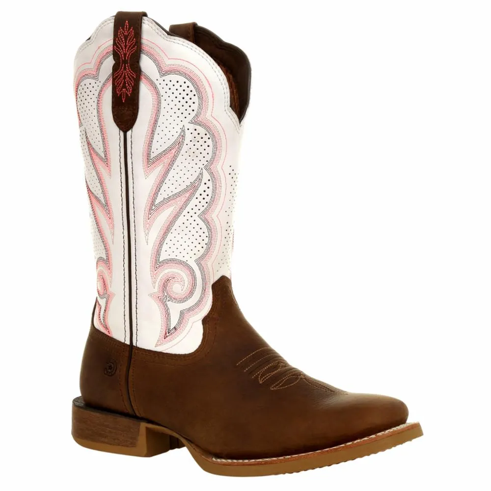 Durango Women's Lady Rebel Pro S 12 In Ventilated Boot Lady Rebel Pro Brown W