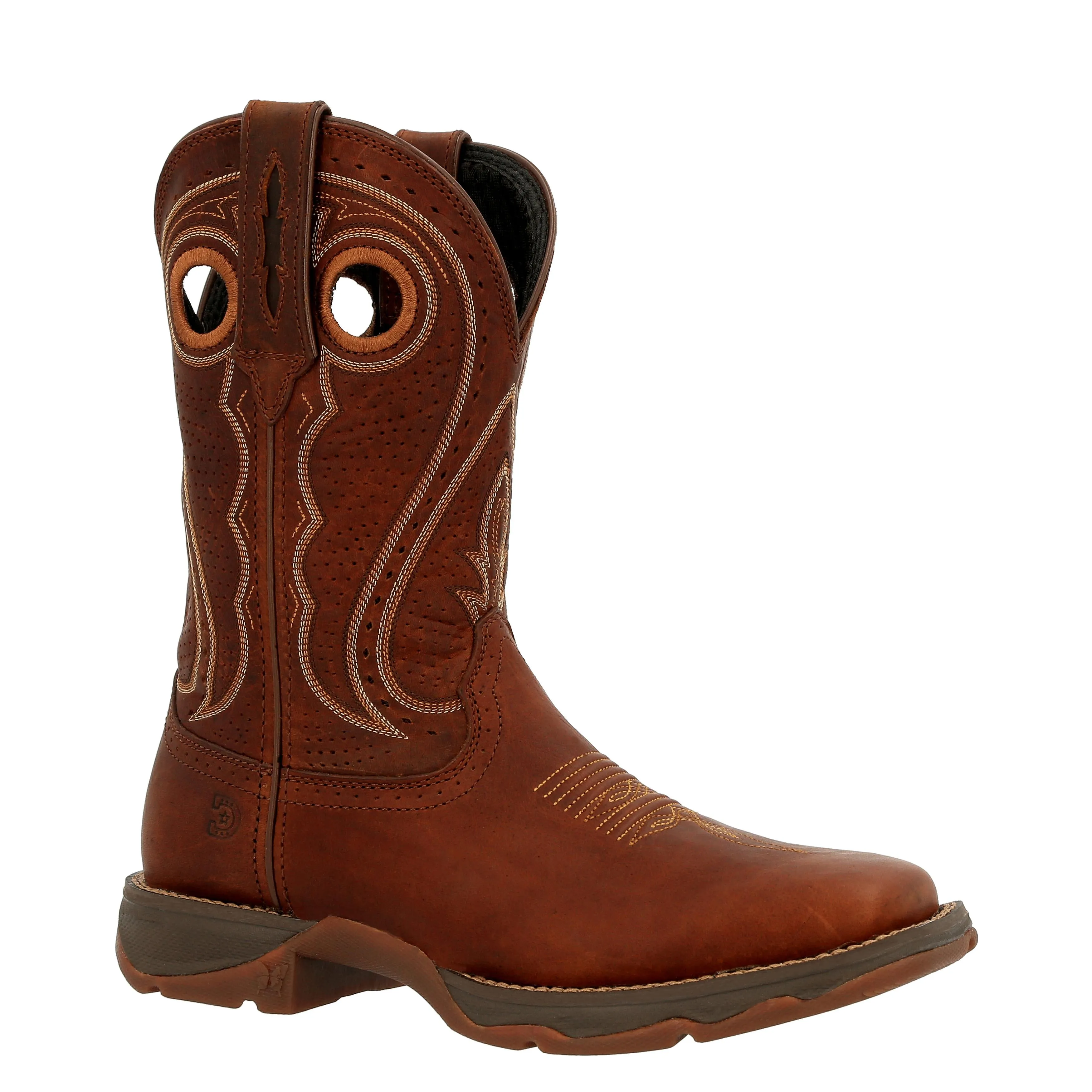 Durango Women's Lady Rebel S 11 In Ventilated Western Boot Lady Rebel Brown M