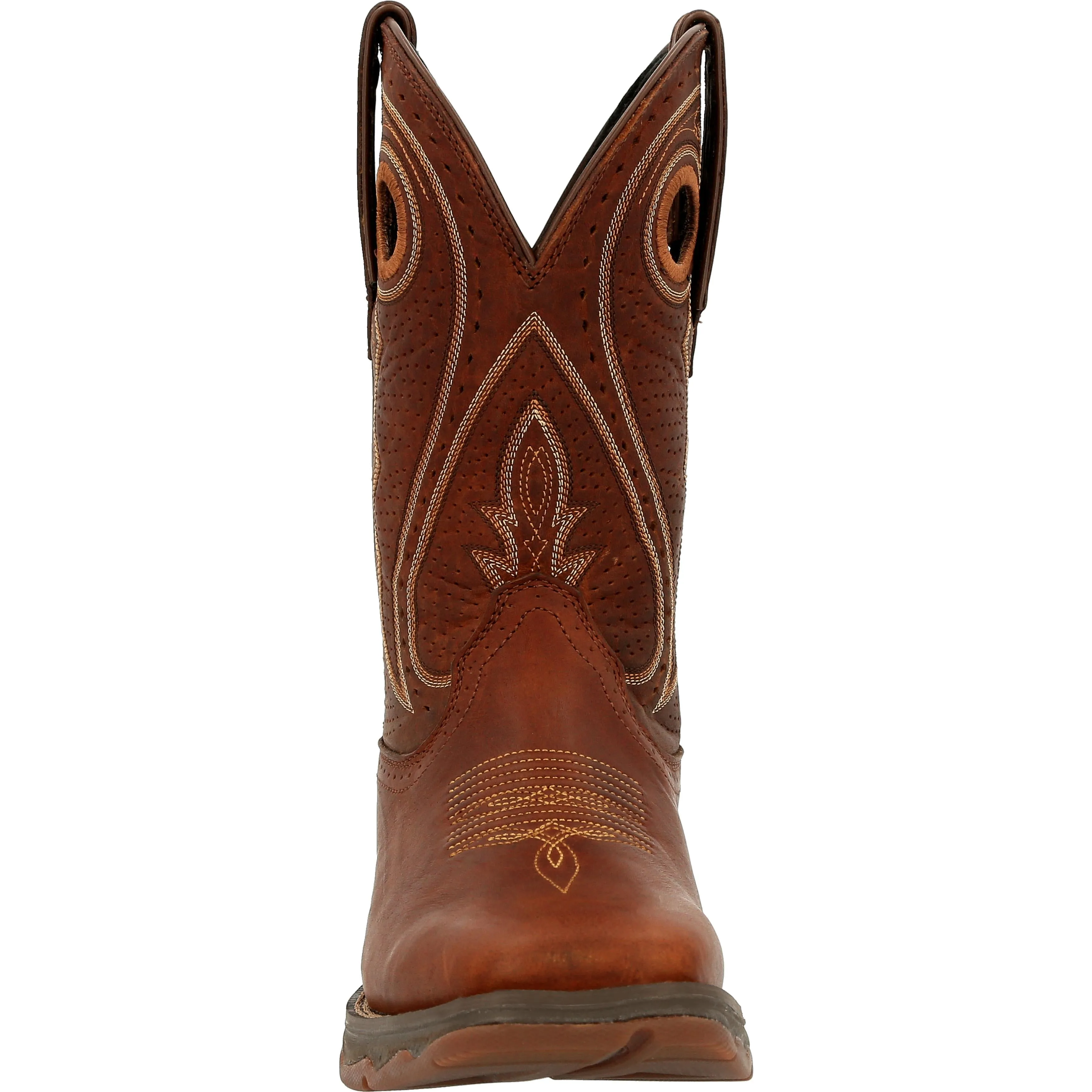 Durango Women's Lady Rebel S 11 In Ventilated Western Boot Lady Rebel Brown M