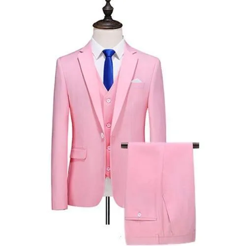 Formal Three Piece Business Suit