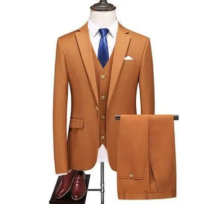 Formal Three Piece Business Suit