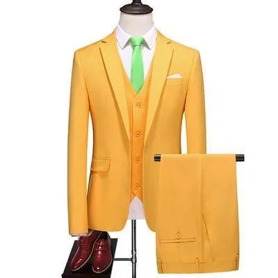 Formal Three Piece Business Suit