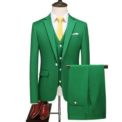 Formal Three Piece Business Suit