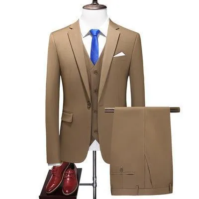 Formal Three Piece Business Suit