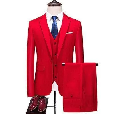 Formal Three Piece Business Suit