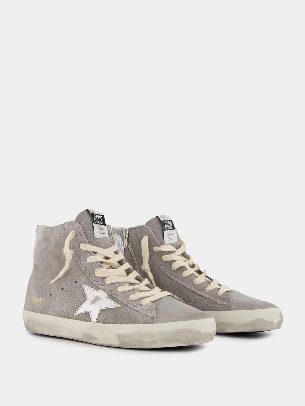 Francy Suede High-Top Sneakers