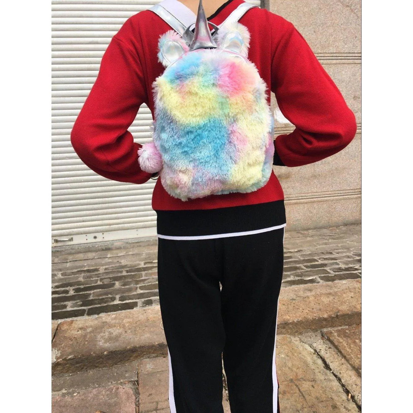 FURRY UNICORN BACKPACK