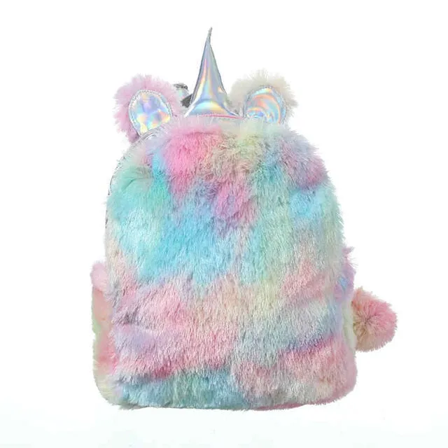 FURRY UNICORN BACKPACK